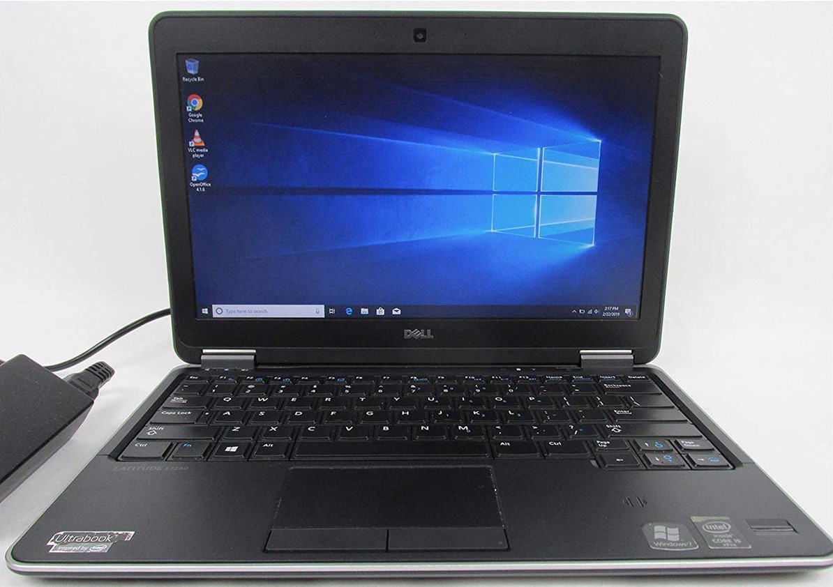 Dell Latitude E7240 Core I5  4 GB DDR3 Ram  128 GB M.2  12.5" display